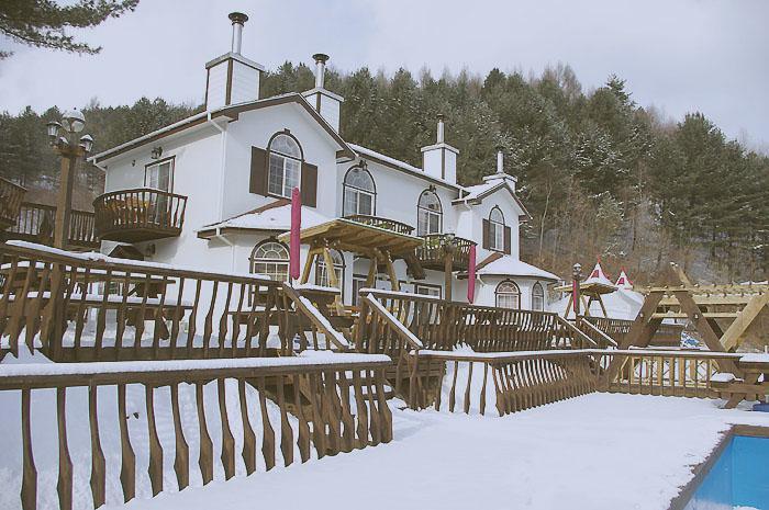 Gold Castle Pension 平昌郡 エクステリア 写真